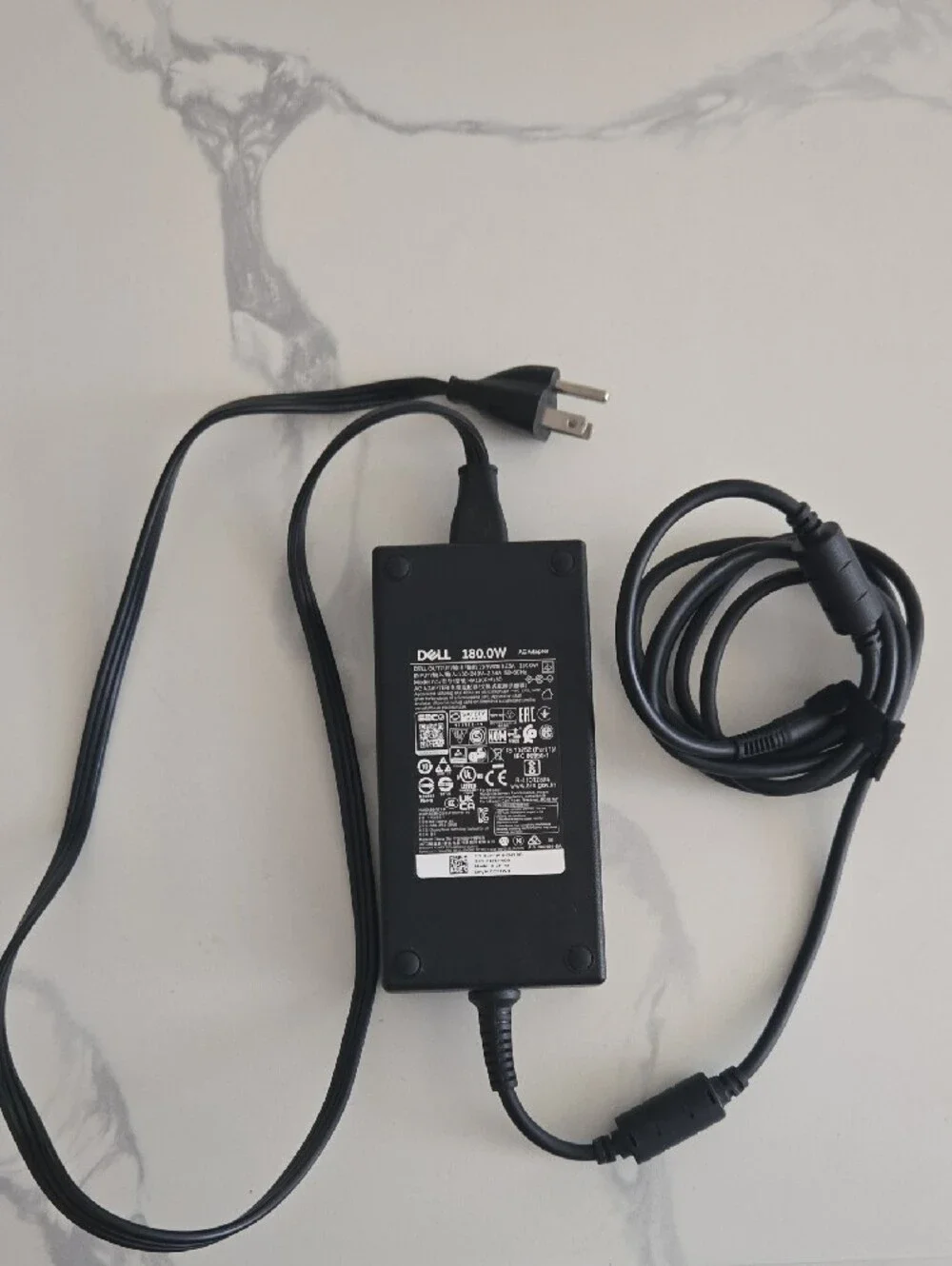 Dell 180W Black AC Power Adapter Charger
